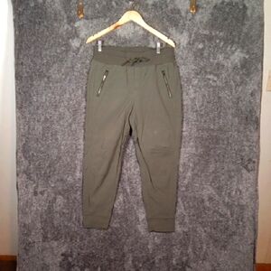 Athleta Green Utility Pants Relaxed Fit Trekkie North Jogger Womens Size 8